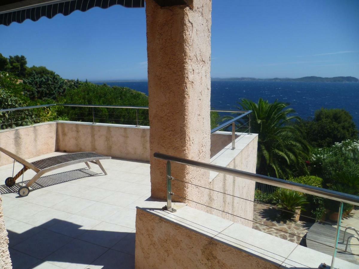 Villa Du Bau Rouge Carqueiranne Dış mekan fotoğraf